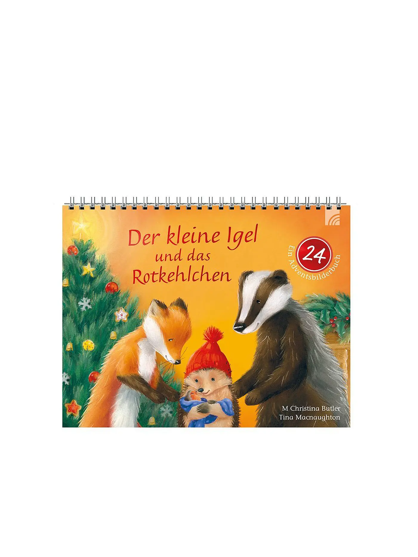 BRUNNEN VERLAG | Adventsbilderbuch - Der kleine Igel und das Rotkehlchen | 